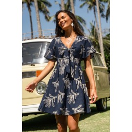 Monica Floral Mini Dress