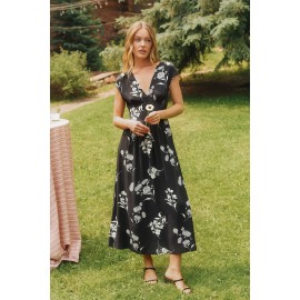 Sunset Social Floral Maxi Dress