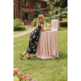 Sunset Social Floral Maxi Dress