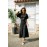 No Loose Ends Black Maxi Dress