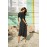 No Loose Ends Black Maxi Dress