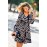 One-Way Ticket Tropical Mini Dress