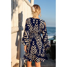 One-Way Ticket Tropical Mini Dress