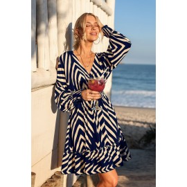 One-Way Ticket Tropical Mini Dress