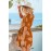 Orange You Glad Tropical Mini Dress
