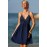 Out Tonight Blue Mini Dress