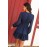 Party Plans Blue Mini Dress