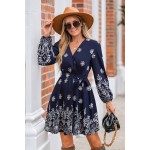 Play Your Cards Floral Mini Dress