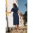 Primrose Blue Midi Dress