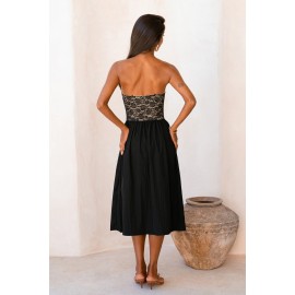 Pure Luck Black Shapewear Midi Dress