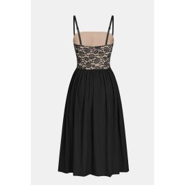 Pure Luck Black Shapewear Midi Dress