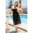 Rare Occasion Colorblock Midi Dress