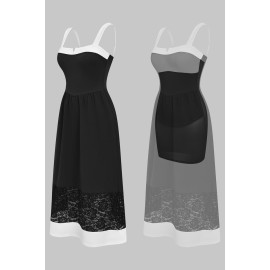 Rare Occasion Colorblock Midi Dress