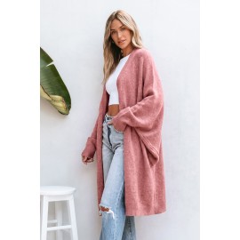 In No Hurry Pink Cardigan