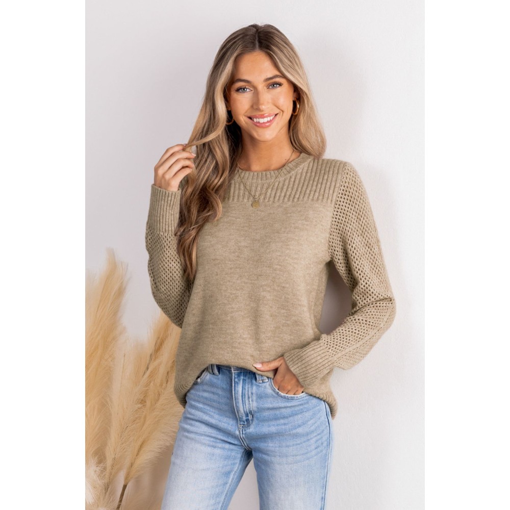 Stay Cozy White Sweater