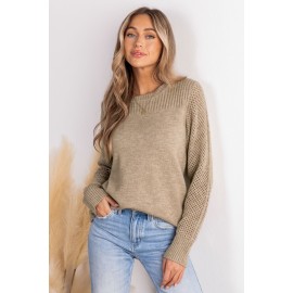Stay Cozy White Sweater