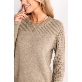 Stay Cozy White Sweater