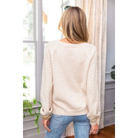 Warm & Easy Beige Sweater