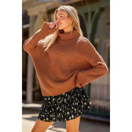 Apple Harvest Brown Sweater