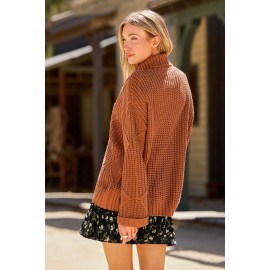 Apple Harvest Brown Sweater