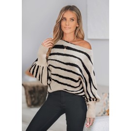Offbeat Energy Striped Sweater