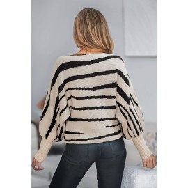 Offbeat Energy Striped Sweater