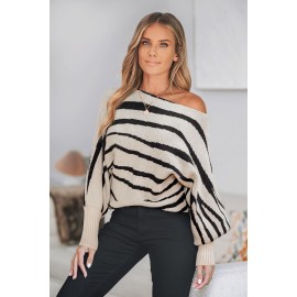 Offbeat Energy Striped Sweater