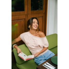 Lost in Thought Pink Sweater