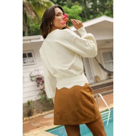 Local Celebrity Beige Sweater