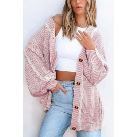Heart to Heart Pink Cardigan