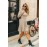 Good Things Neutral Mini Sweater Dress