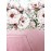 Plus Size Casual Coat, Women's Plus Ombre Floral Print Hooded Drawstring Long Sleeve Zip Up Medium Stretch Coat With Kangaroo Pockets