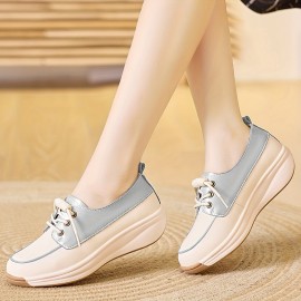 Chic Women's Non-Slip Slip-on Loafers - Comfortable All-Day Wear, Versatile Fall Footwear